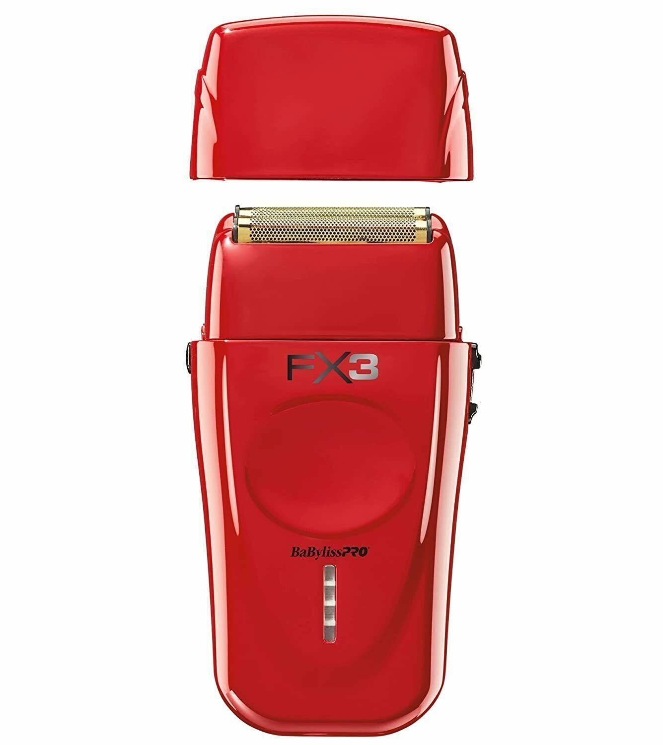 BabylissPRO FX3 Titanium Lithium Double Foil Hair Shaver Babyliss PRO FXX3S RED