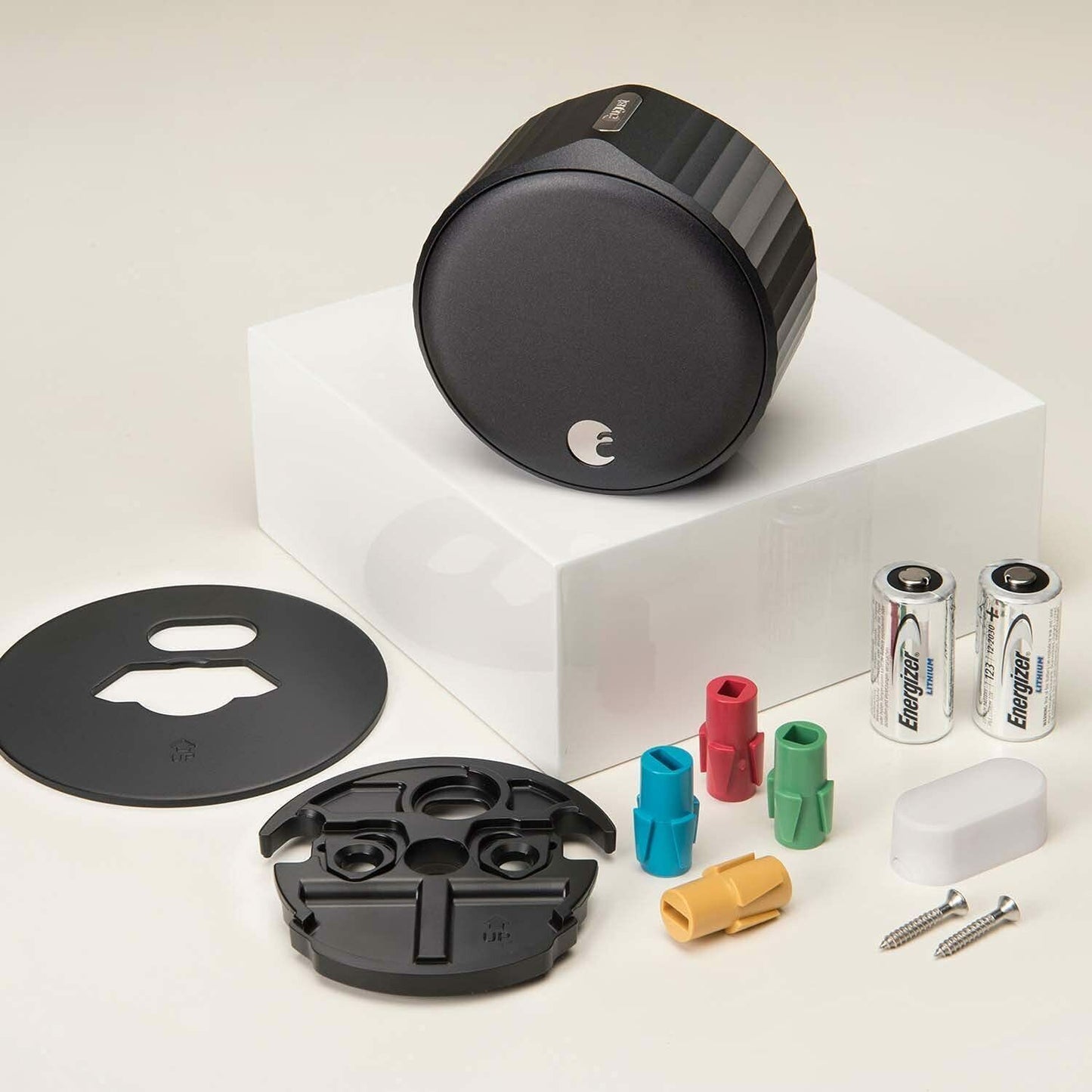 August Wi-Fi Smart Lock 4th Gen App Connect Keyless Door Built-In WIFI BLACK NEW