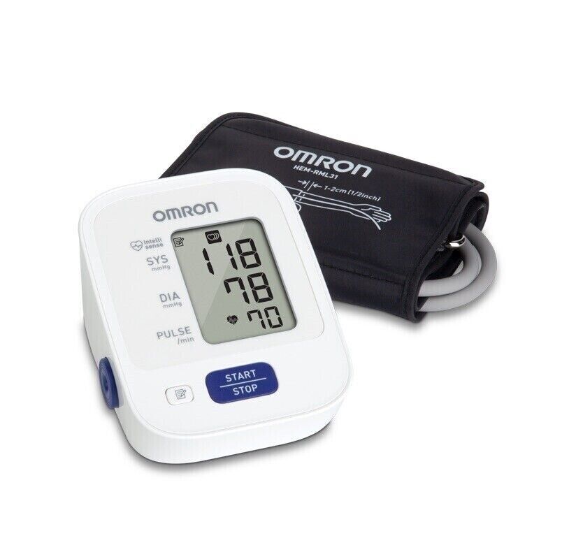 OMRON 3 SERIES BP7100 UPPER ARM BLOOD PRESSURE MONITOR STANDARD CUFF BRAND NEW