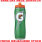 Gatorade Sports Drink Water Bottle 32oz Gator-Skin Easy Grip Leak Proof BPA FREE