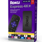Roku Express 4K+ 2021 Voice Remote Streaming for Netflix Plex Amazon Prime Video