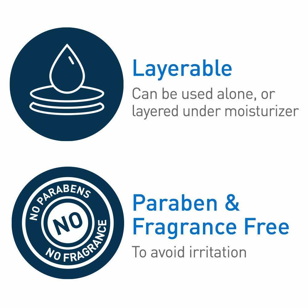 CeraVe Hydrating Hyaluronic Acid Serum Ceramides Vitamin B5 Anti-Aging 30 mL NEW