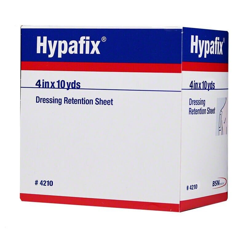 Hypafix Self Adhesive Dressing Retention Tape (10cm x 10m) Strong & Easy Removal