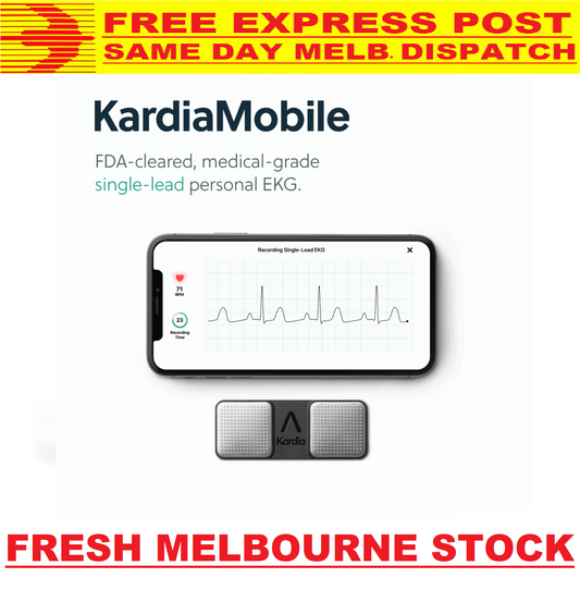 Alivecor KardiaMobile Personal Mobile EKG ECG Monitor Wireless Detects Afib NEW