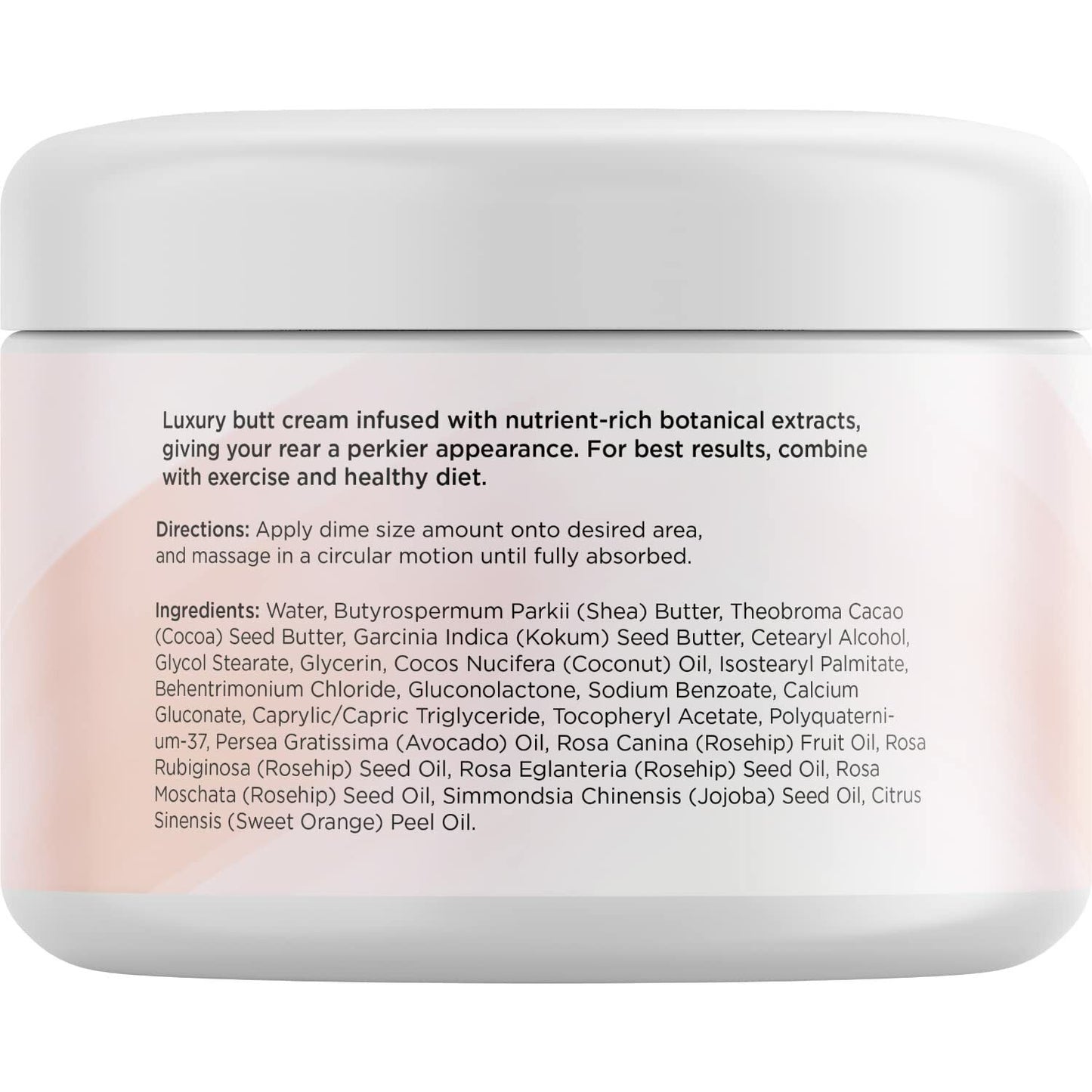 LUXURY BUTT NOURISHING CREAM Cellulite Booty Enhancement 118mL FREE EXPRESS POST