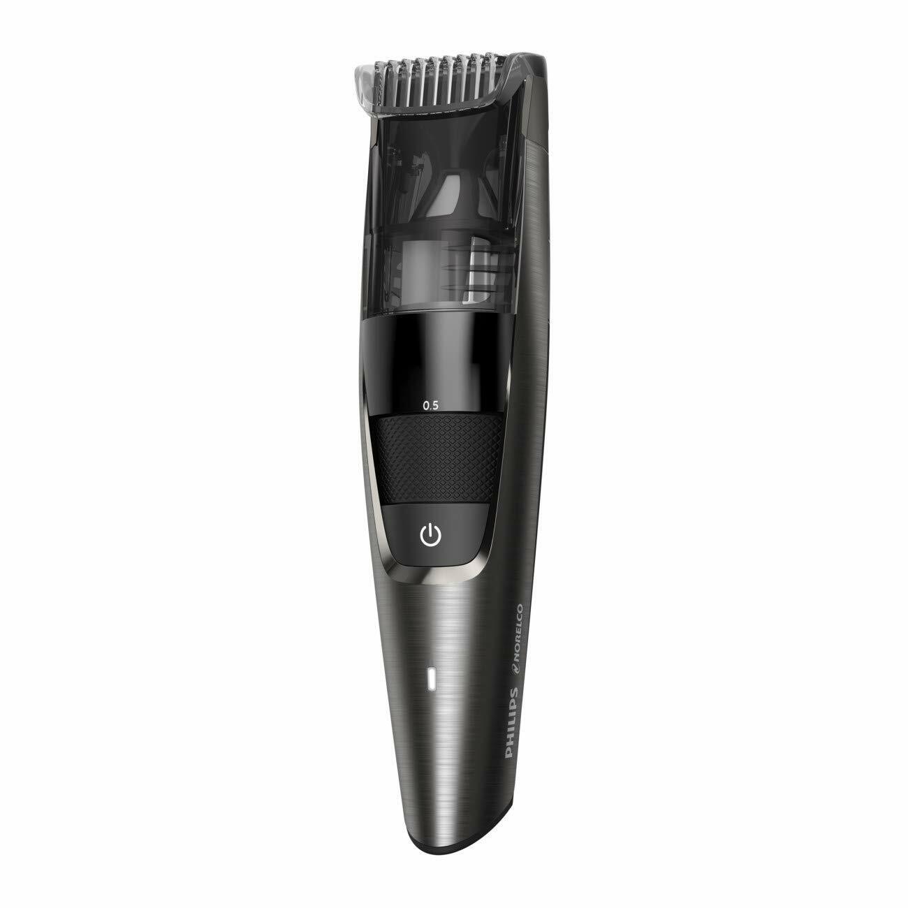 Philips Norelco Beardtrimmer Series 7500 Vacuum Beard Stubble Trimmer BT7515/49