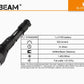 AceBeam W30 2.4km Ultra-Throw Distance White Laser LEP Torch Flashlight 6500K