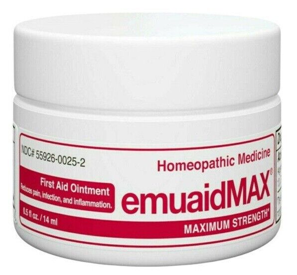 EMUAID MAX First Aid Anti-Fungal Natural Ointment 0.5oz/14mL FREE EXPRESS POST