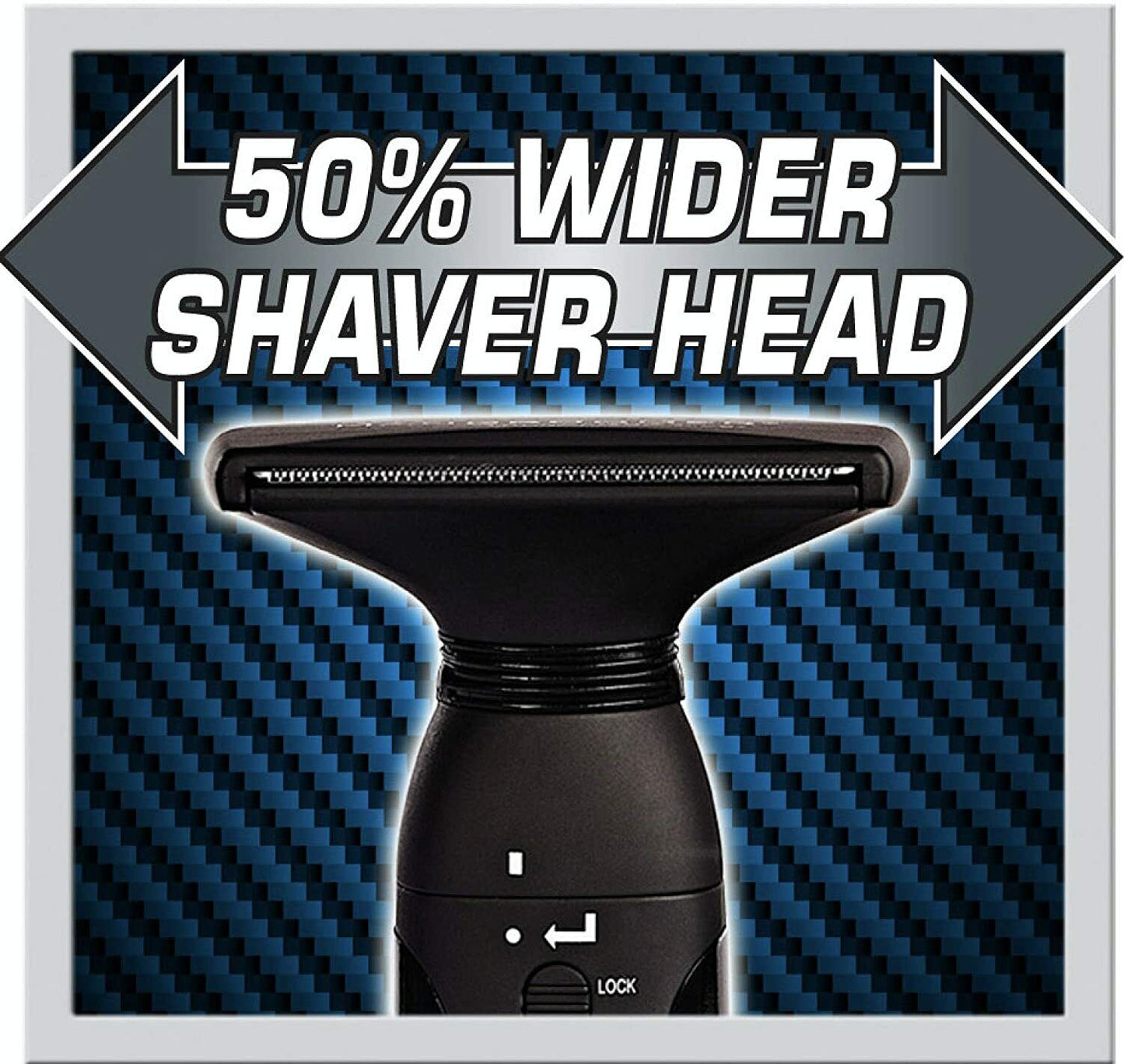 Mangroomer Lithium Max Plus+ WIDE HEAD Back Shaver - Shock Absorber Power Burst