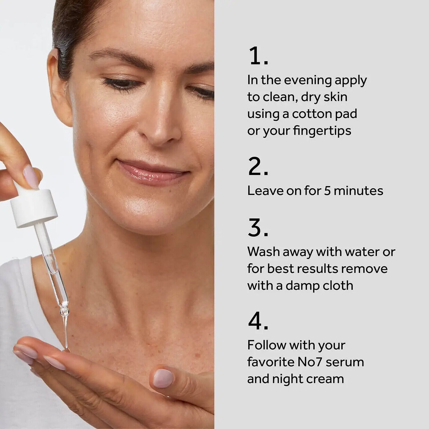 No7 Laboratories RESURFACING PEEL 15% Glycolic Acid SMOOTHER BRIGHTER SKIN 30mL