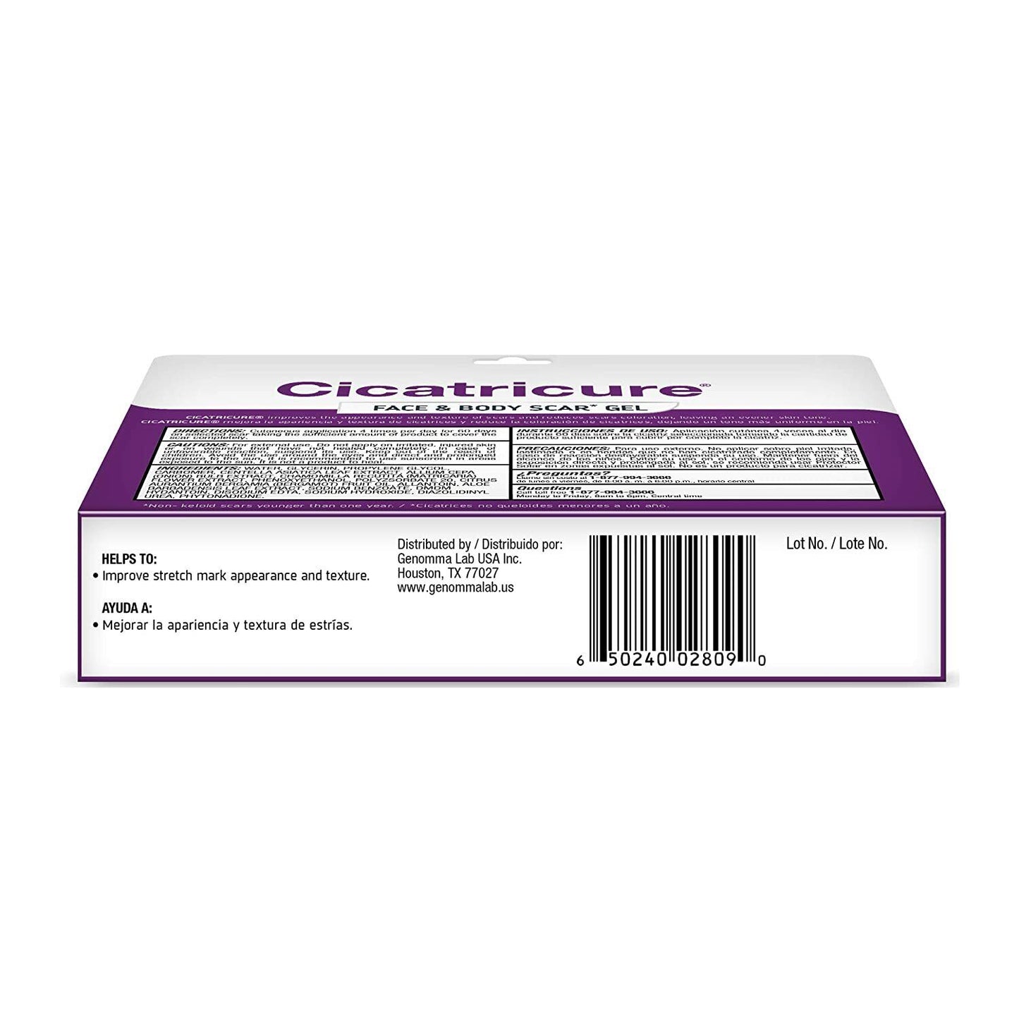 Cicatricure MEDERMA Face Scar Gel Cream Treatment 28g Skin Care Old & New Scars