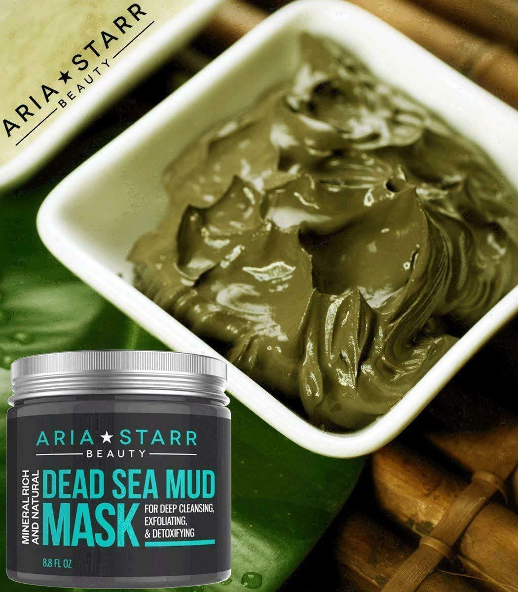 ARIA STARR DEAD SEA MUD MASK Acne Detox Blackheads Pores 250g FREE EXPRESS POST!