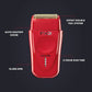 BabylissPRO FX3 Titanium Lithium Double Foil Hair Shaver Babyliss PRO FXX3S RED