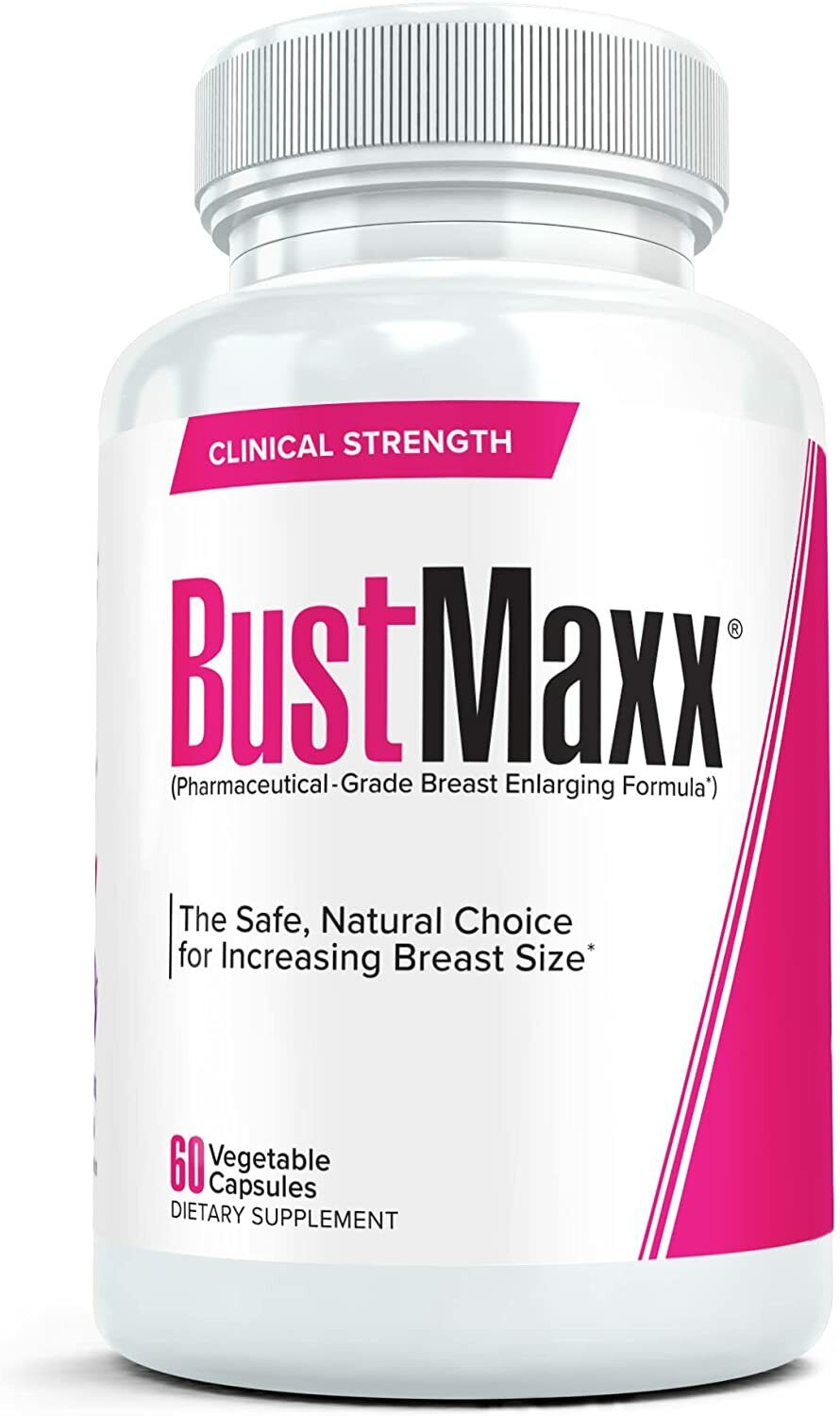 BUSTMAXX BREAST ENLARGEMENT PILLS Natural Supplement 60 Caps - FREE EXPRESS POST