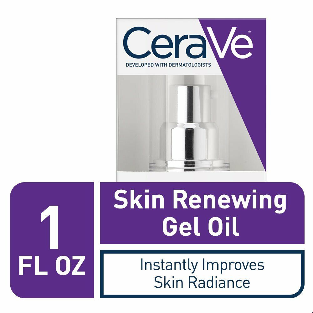 CeraVe Skin Face Renewing Gel Oil - Anti Aging Moisturizing Hydration 29 mL NEW