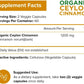 NutriFlair ORGANIC CEYLON CINNAMON 1200mg 120 Caps DOUBLE STRENGTH STRONG HEART