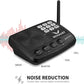 Hosmart Wireless Intercom System 1/2 Mile Long Range 7Channel Security 4 Station