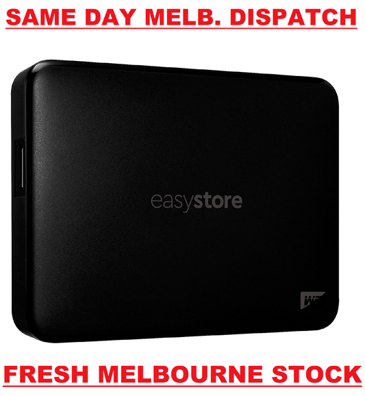 Western Digital WD EasyStore 5TB USB 3.0 External Hard Drive Portable HDD BLACK