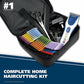 WAHL COLOURPRO Cordless Colour Coded Home Haircutting Kit Color Pro Clipper 9649