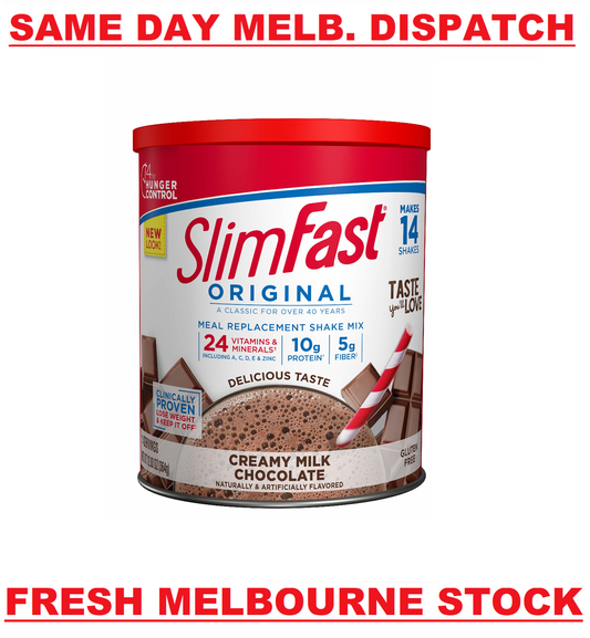SlimFast Meal Replacement WEIGHT LOSS Creamy Chocolate 364g BBD 02/07 QUICK SALE