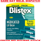 Blistex Medicated Lip Balm Protectant Sunscreen SPF 15 3x Chap Stick Value Pack