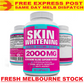 NUTRAFAZA SKIN WHITENING PILLS 2000mg Glutathione Brightening Lightening 90 Caps