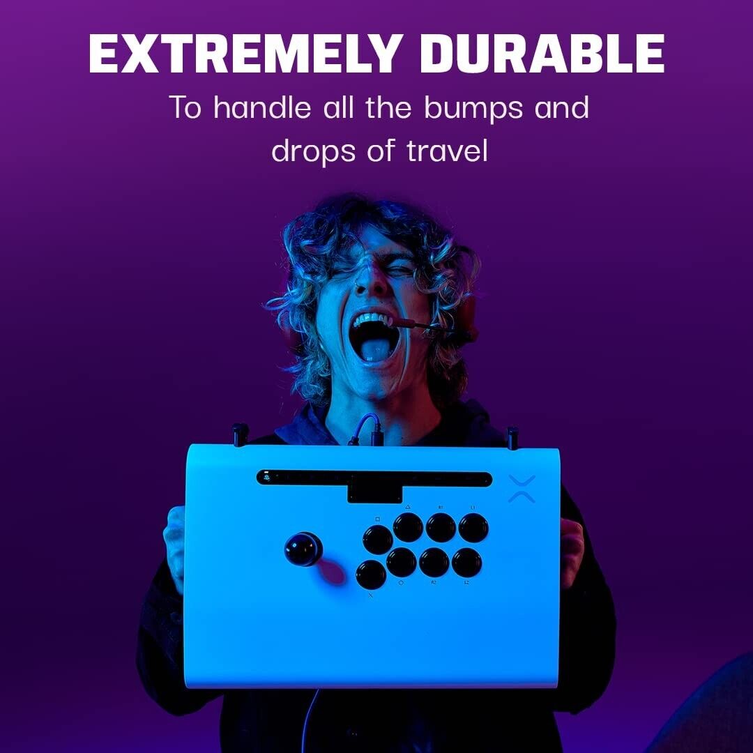 Victrix Pro FS Playstation Arcade Fight Stick Controller for PS5 PS4 PC - PURPLE