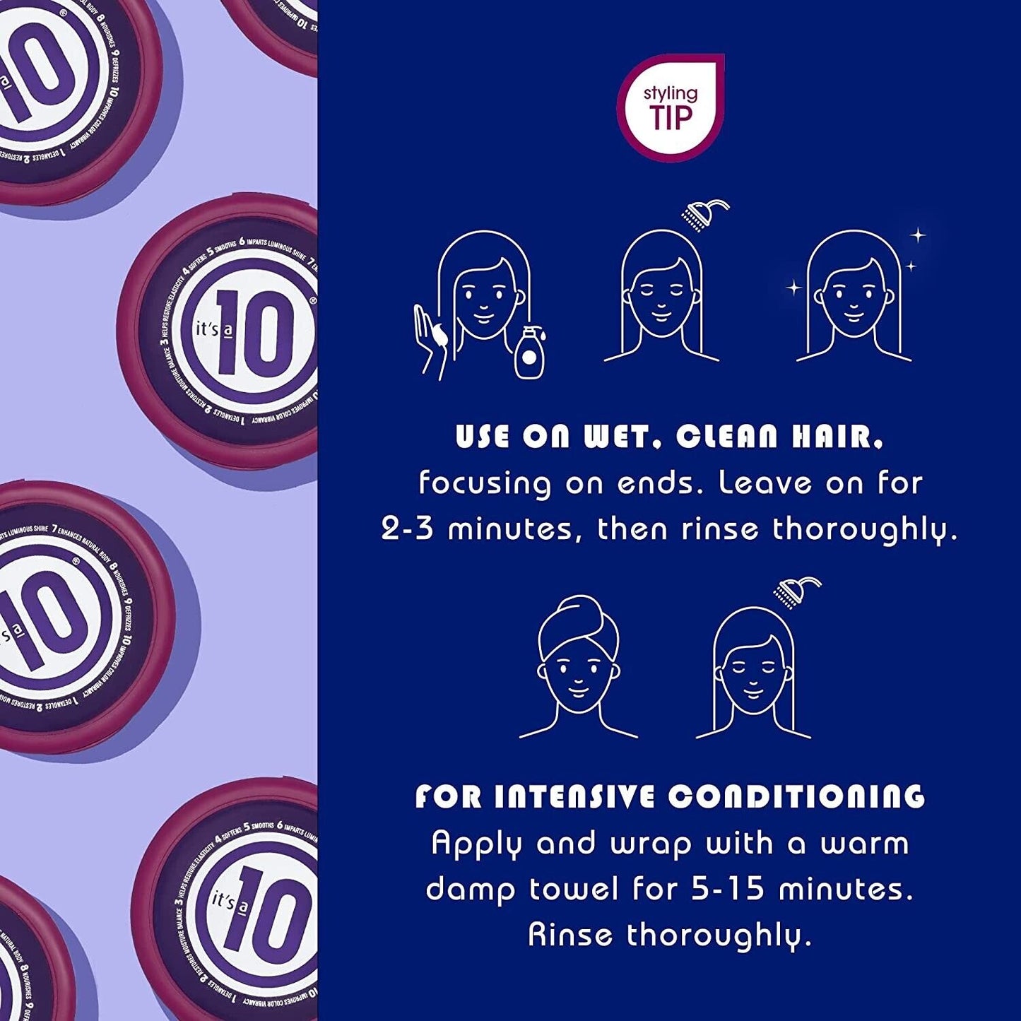 It's a 10 Haircare - Miracle Hair Repair Mask - For All Hair Types - 240mL NEW