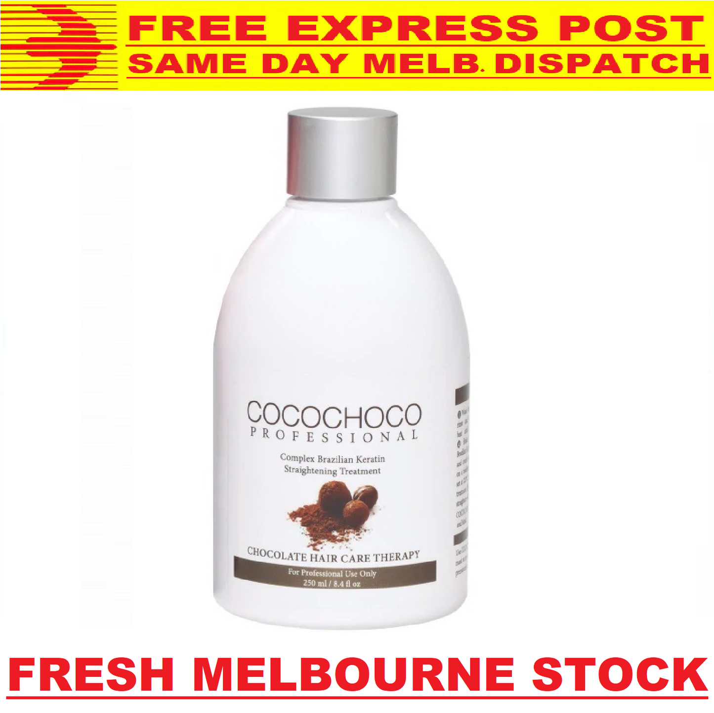 COCOCHOCO ORIGINAL Brazilian Keratin Salon Hair Straightening Treatment 250ml