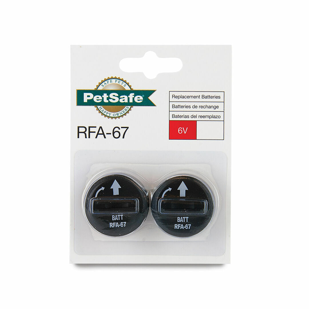 Petsafe 6volt Lithium Battery for Smart Door, Bark Collar etc. - RFA-67 2 PACK