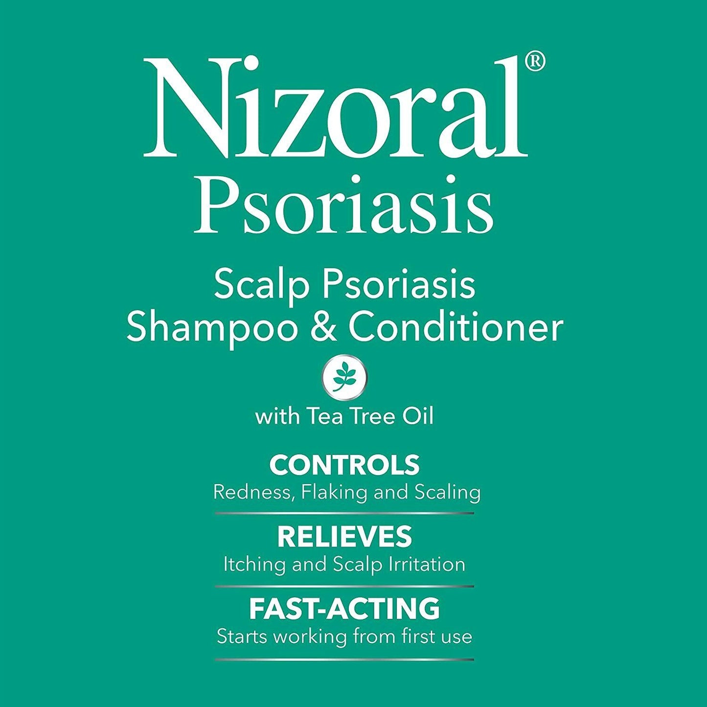 Nizoral Scalp Psoriasis Shampoo & Conditioner Itchy Dry Eczema Relief 325mL NEW
