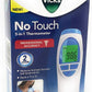 Vicks No-Touch 2 Second Readings Forehead Food & Bath 3 in 1 Thermometer Celsius