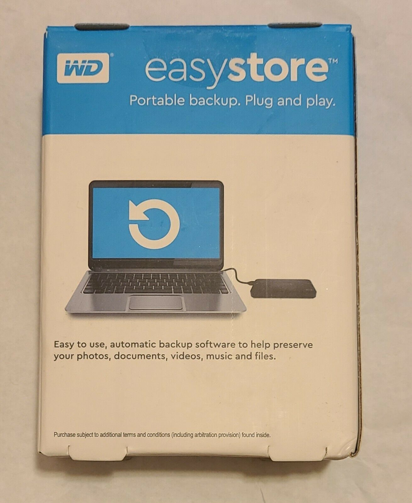 Western Digital WD EasyStore 5TB USB 3.0 External Hard Drive Portable HDD BLACK