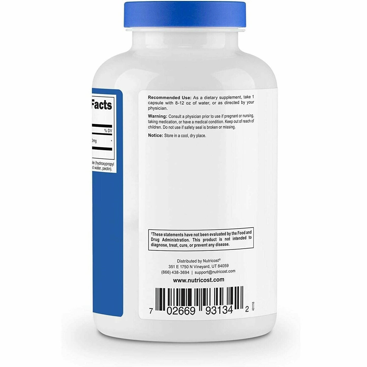 Nutricost 5 HTP 100mg 240 Caps Stress Anxiety Sleep PREMIUM GRADE - FREE EXPRESS