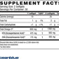 OCEANBLUE VEGAN Plant Based Omega-3 1300 mg ALGAE DHA/EPA - 60 Soft Gels Orange
