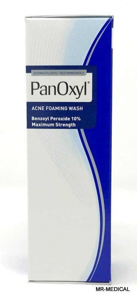 PanOxyl Benzoyl Peroxide 10% Foaming Acne Wash Skin Care - 156g - BRAND NEW