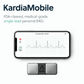Alivecor KardiaMobile Personal Mobile EKG ECG Monitor Wireless Detects Afib NEW