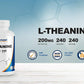 L-Theanine DOUBLE STRENGTH 200mg 240 Caps PREMIUM QUALITY - MELB STOCK FAST SHIP
