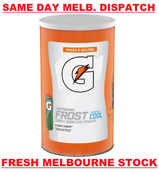 Gatorade Electrolyte Sports Powder Glacier Cherry 95 Serves - 2.17kg (makes 34L)