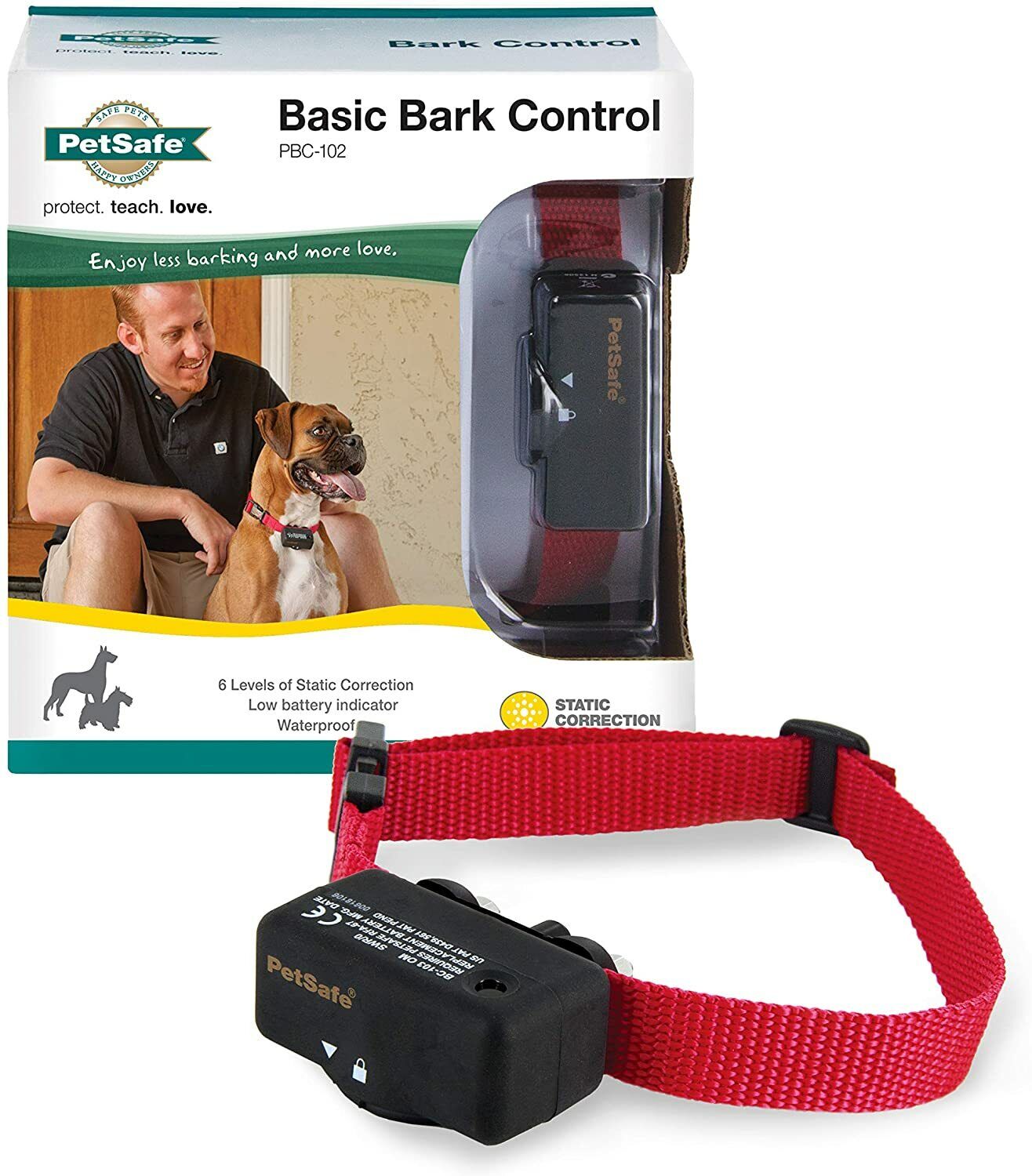PetSafe Static Bark Control Collar - Stop Barking PBC19-10765 FREE EXPRESS POST!