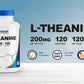 L-Theanine DOUBLE STRENGTH 200mg 120 Caps PREMIUM QUALITY - MELB STOCK FAST SHIP