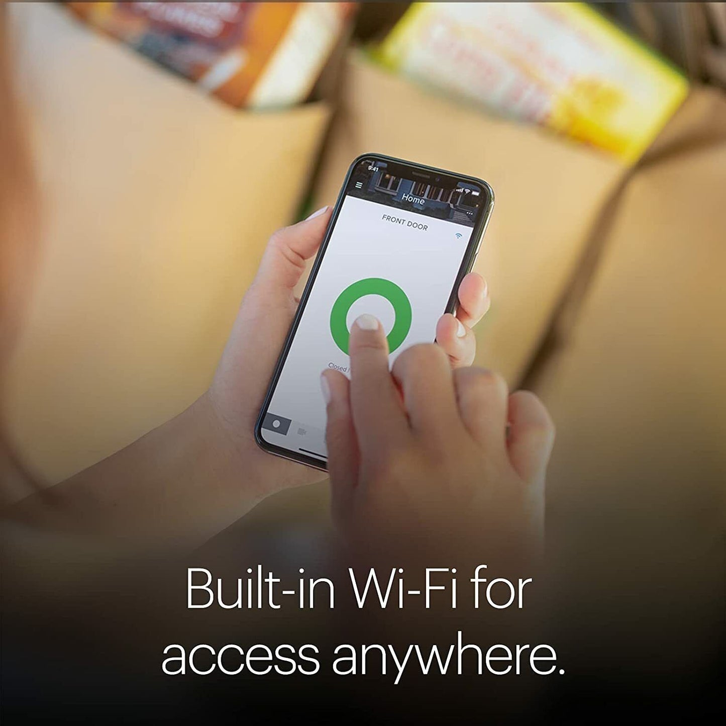 August Wi-Fi Smart Lock 4th Generation App Connect Keyless Door built-in WIFI