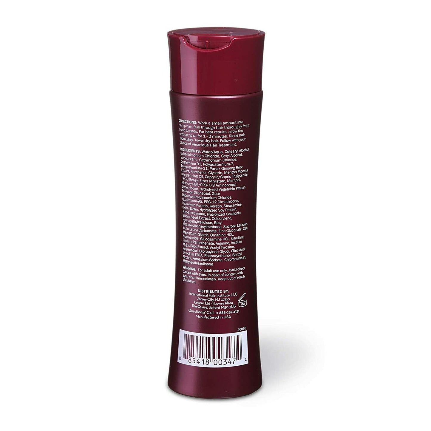 KERANIQUE Volumizing Keratin Conditioner Hair Regrowth 240mL - FREE EXPRESS POST