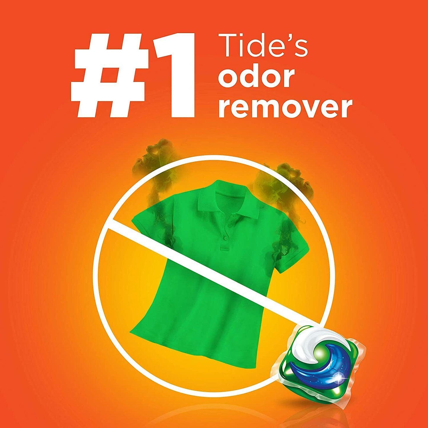 Tide PODS Laundry Detergent Liquid 73 Pacs Capsules Spring Renewal 4-in1 Febreze