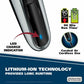 Wahl 2-in-1 Vacuum Trimmer Lithium Ion Beard Shaver Waterproof Rechargeable 9870