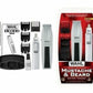 WAHL Beard & Moustache Battery Shaver + Bonus Nose Ear Trimmer - Grooming Kit