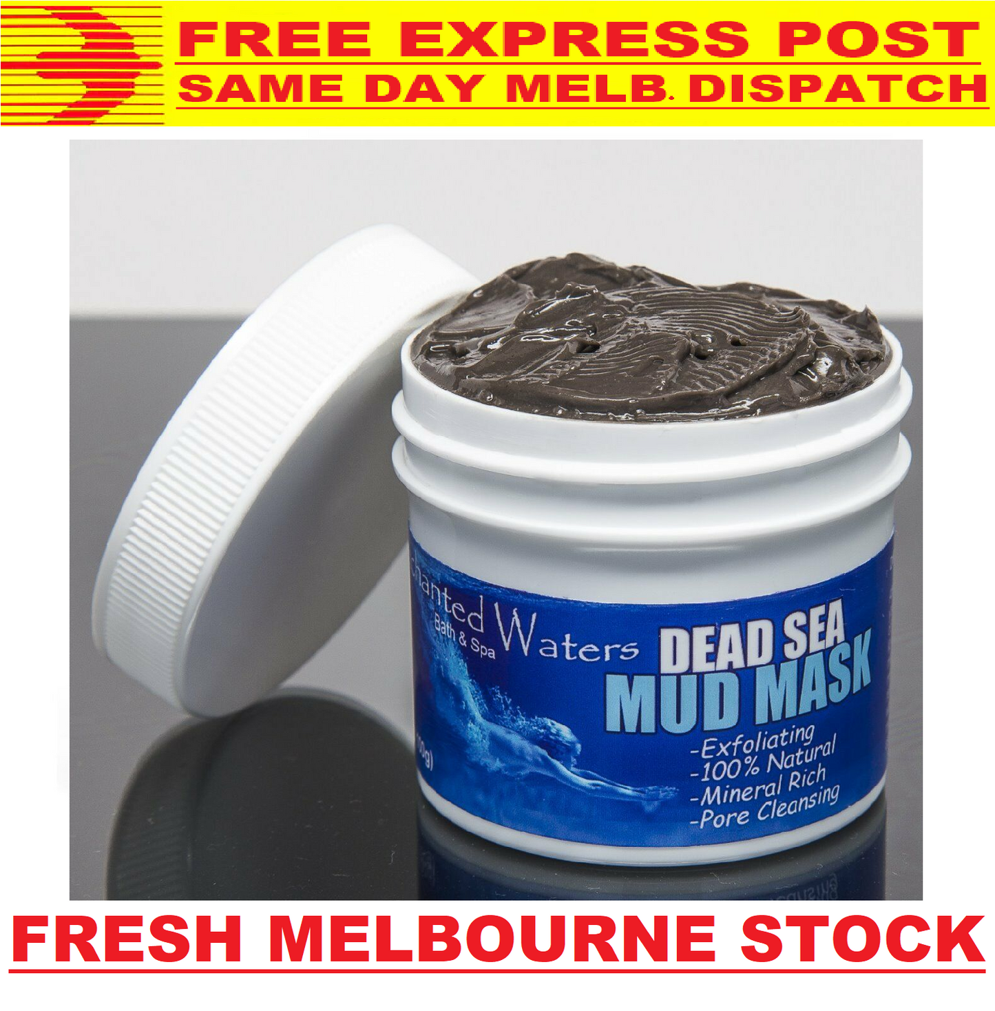 DEAD SEA MUD MASK Facial Anti Aging Acne Mask Oily Skin Pore Exfoliator Detox