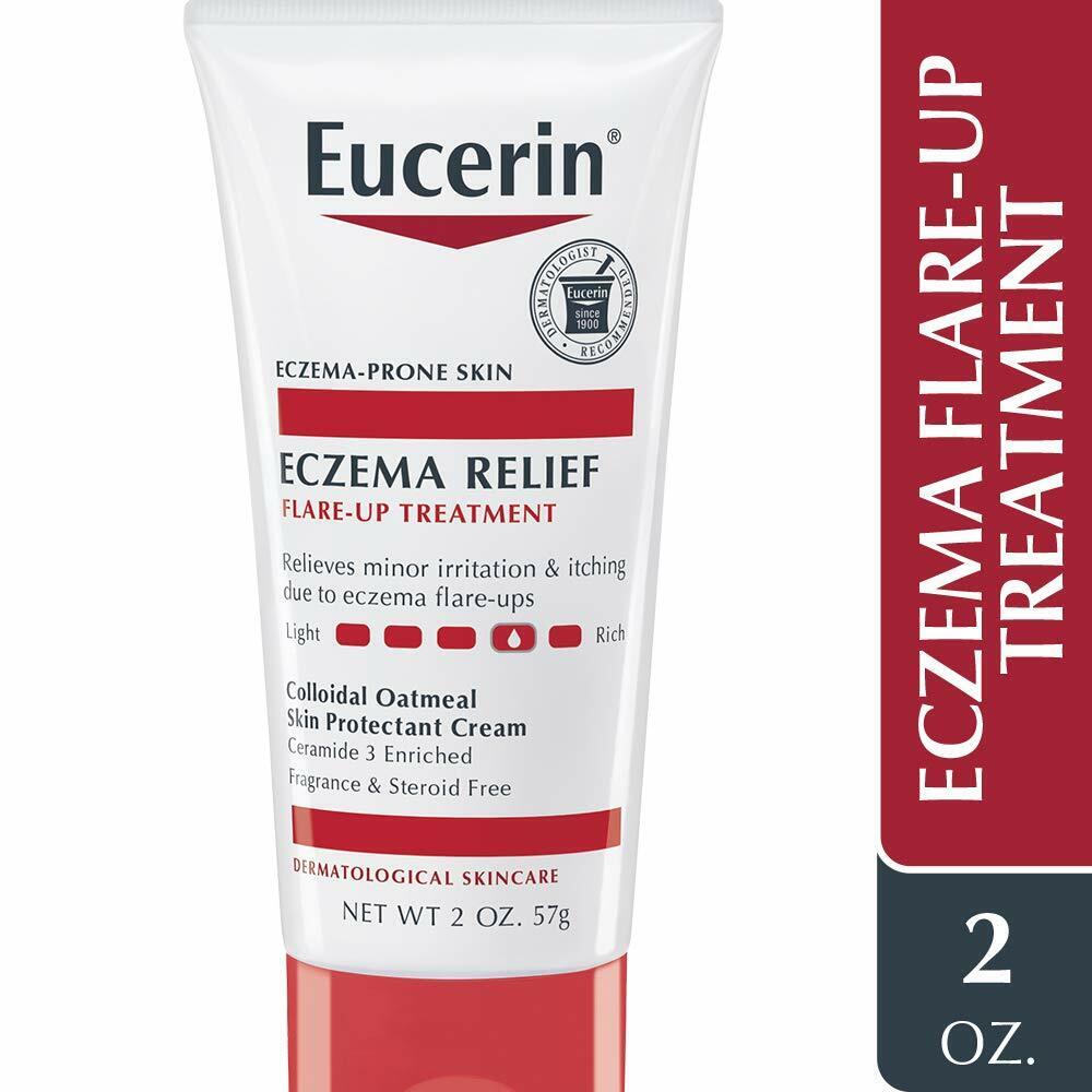Eucerin Eczema Relief Flare Up Treatment Creme Dry Itchy Skin 57g NEW & SEALED