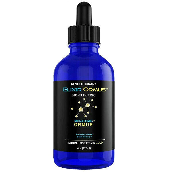 ELIXIR ORMUS MONATOMIC GOLD 120mL Memory Cognitive Function - FREE EXPRESS POST