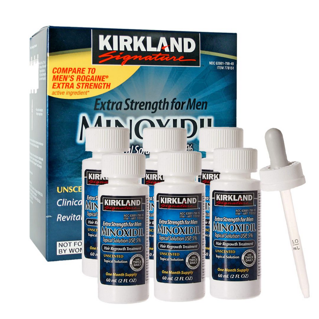 Kirkland Members Mark Minoxidil 5% Topical Hair Loss Regrowth SOLUTION Treatment Regaine FREE EXPRESS